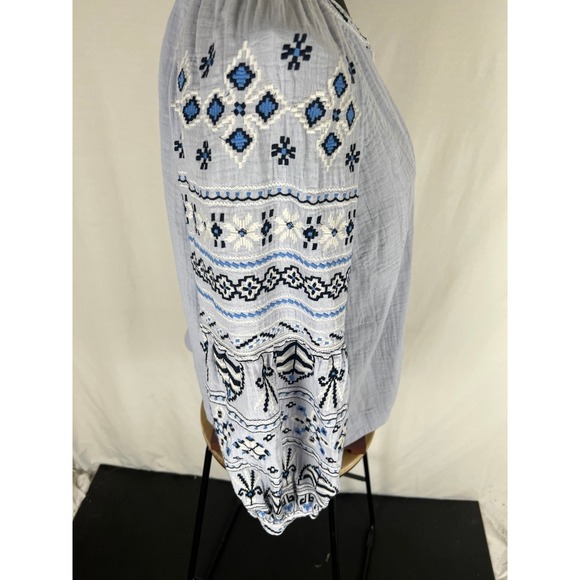 Sundance Moonshadow embroidered top Size Large - Picture 4 of 9